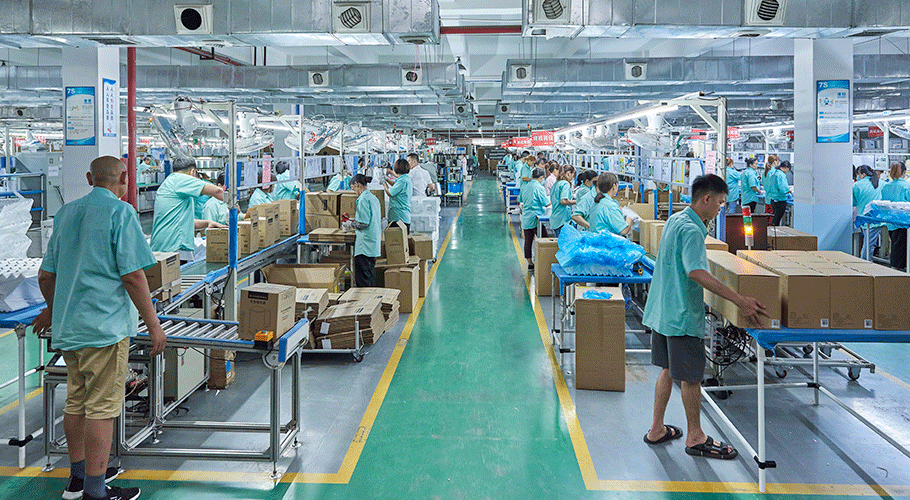 總裝車間生產(chǎn)線