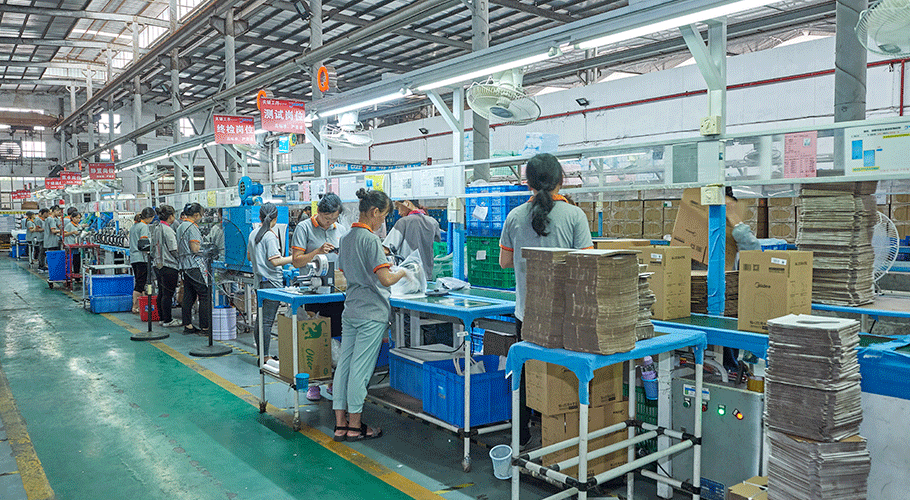 總裝車間生產(chǎn)線